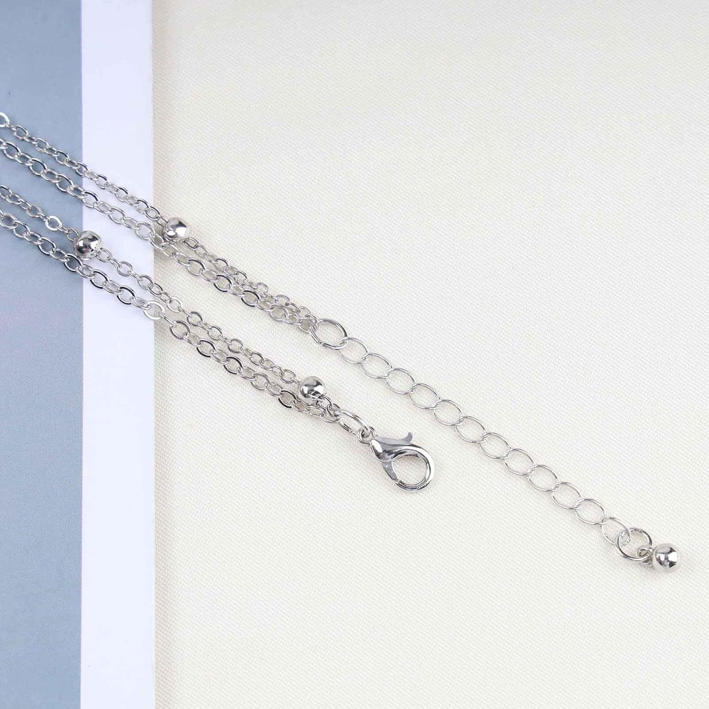 Boho Collier Tour De Cou Cercle Superposé Argent Minuscules Perles Collier Tour De Cou Disque Creux Pendentif Collier Cerceau Superposé Collier Charme Collier Déclaration Bijoux Pour Femmes